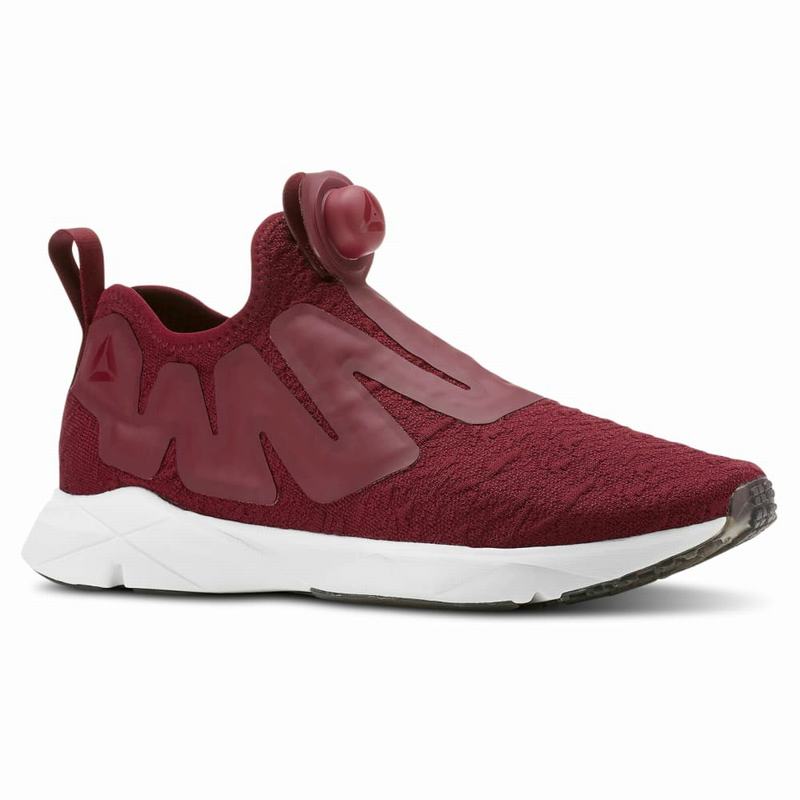 Adidasi Alergare Reebok Pump Supreme Dama Rosii/Albi Romania OC5890MW